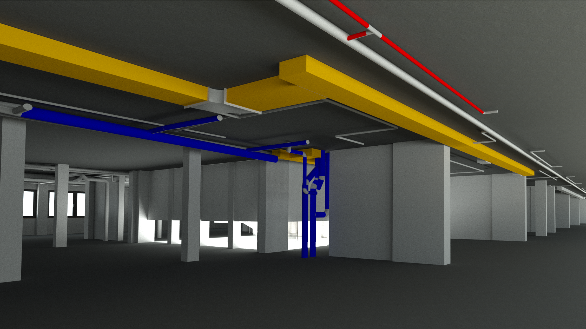 BIM model interior